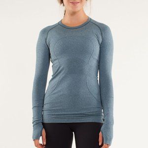 Lululemon Swiftly Tech Long Sleeve Alberta Lake Sz 8